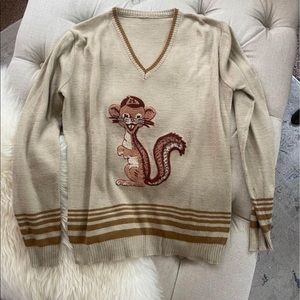 Rare Vintage Minnesota Gopher Sweater from 1950’s